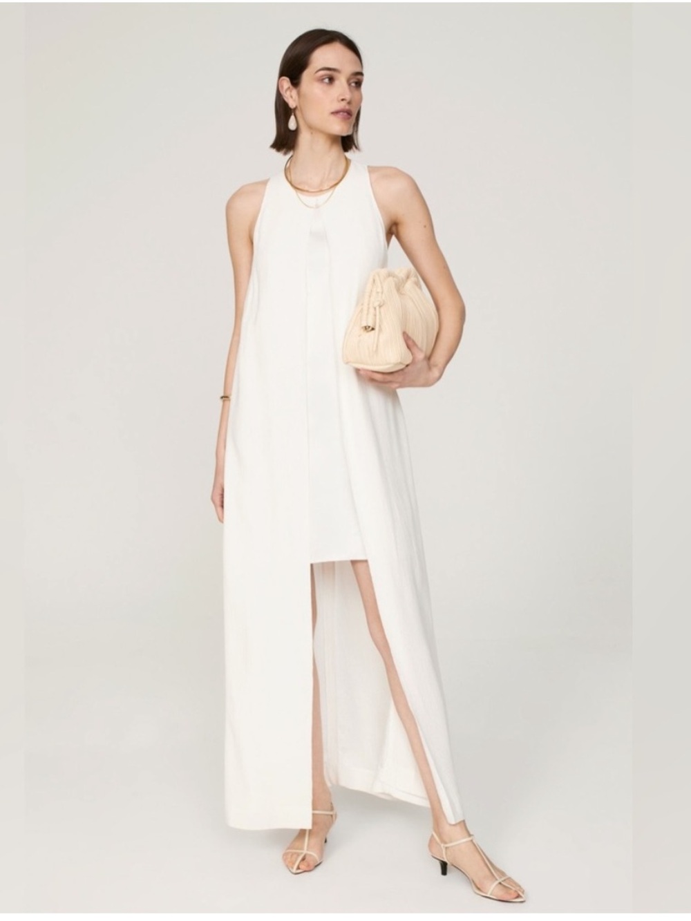 Rosetta Getty Cape Mini Dress, Size: 2